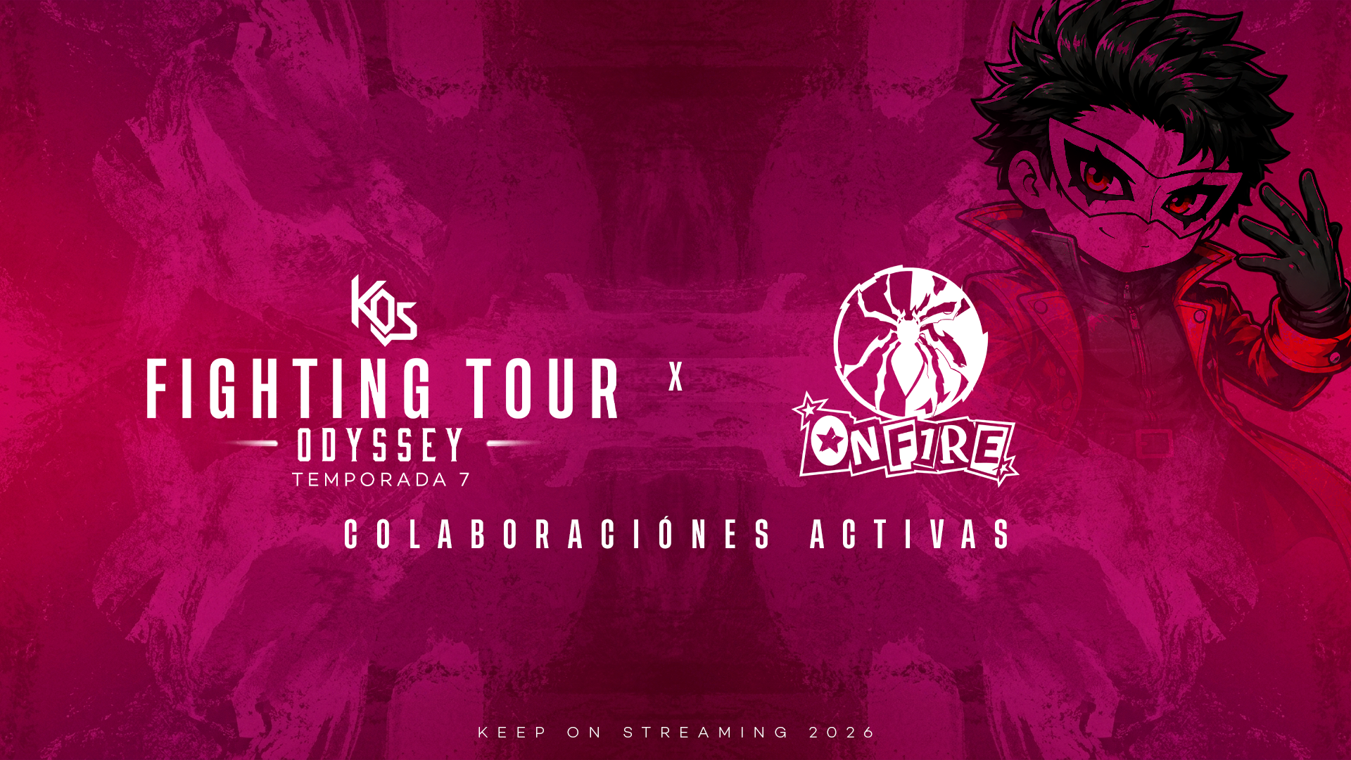 Cartel de fighting tour prueba pools